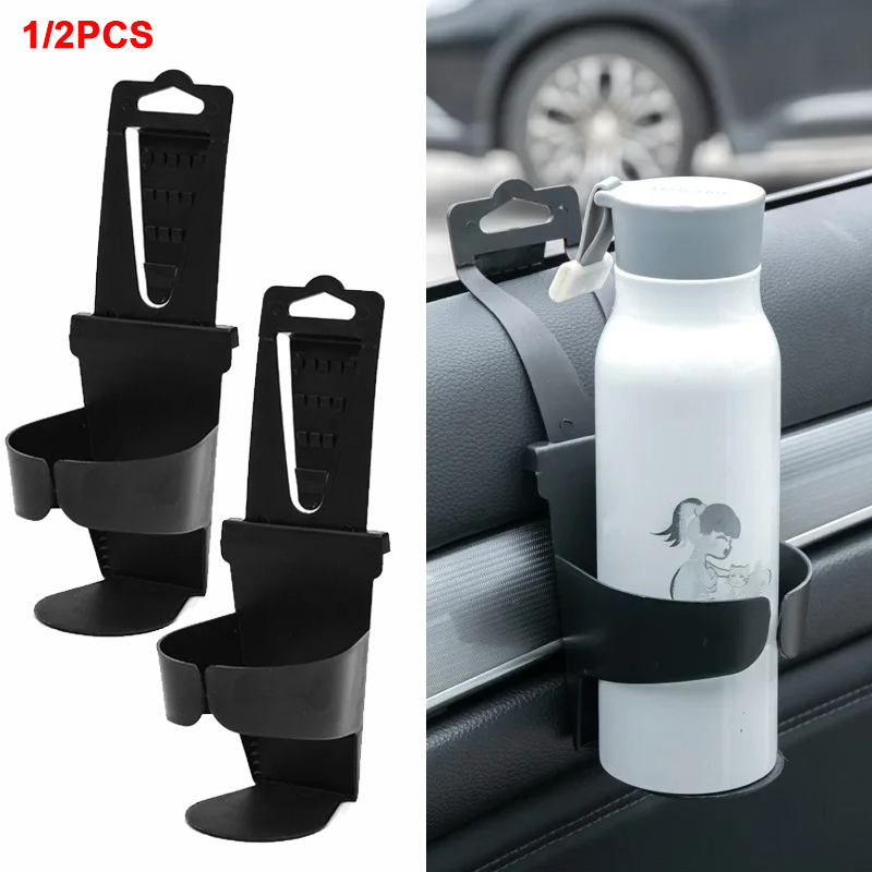 Coffee Tea Holder - 1/2 個車のカップホルダーエアベント出口ドリンクコーヒーボトルホルダー缶マウントホルダー飲料灰皿マウントスタンドカーアクセサリー