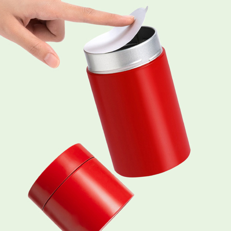 Coffee Tea Containers - コーヒーキャディーオーガナイザー家庭用収納キッチンガジェットミニブリキ箱茶缶小型旅行用ポータブル容器瓶砂糖