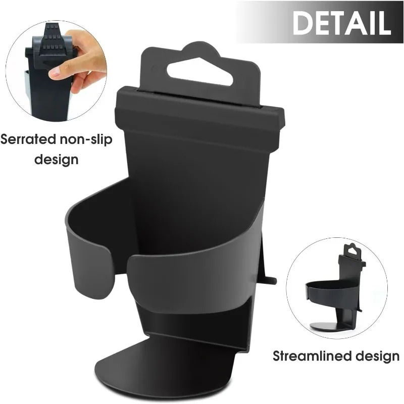 1/2 個車のカップホルダーエアベント出口ドリンクコーヒーボ - Coffee Tea Holder のレビューと価格