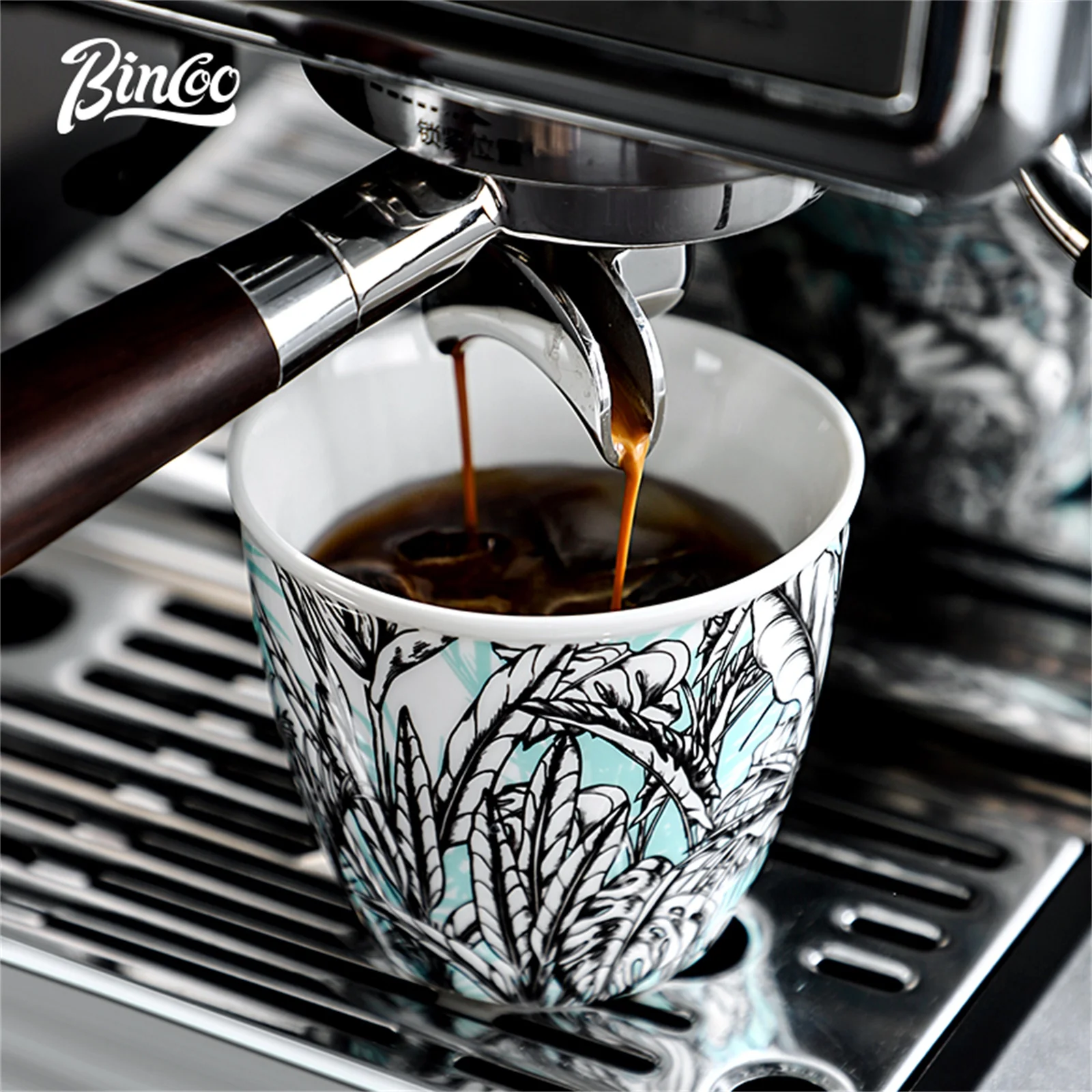 BINCOO セラミックコーヒーカップ クリエイティブジャン - Coffee Tea Latte のレビューと価格