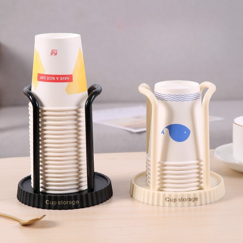 使い捨てカップホルダーデスクトップ紙コップオーガナイザークリ - Coffee Tea Holder のレビューと価格