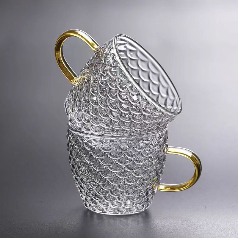 ガラスカップ,お茶,コーヒー,お茶,水用の小さなカップ型カッ - Tea Coffee Pot Set のレビューと価格
