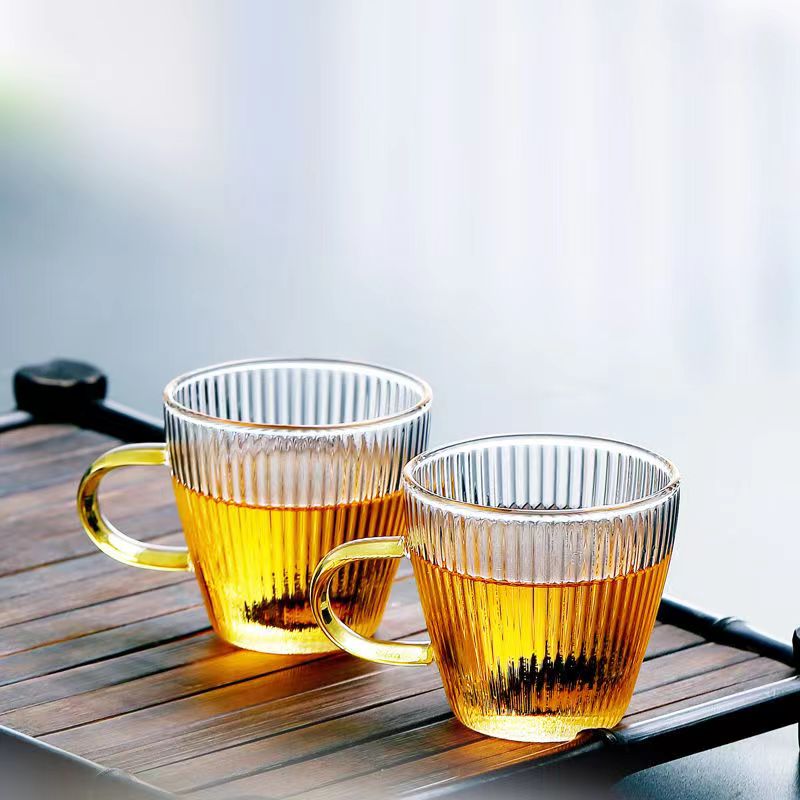 ガラスカップ,お茶,コーヒー,お茶,水用の小さなカップ型カッ - Tea Coffee Pot Set のレビューと価格