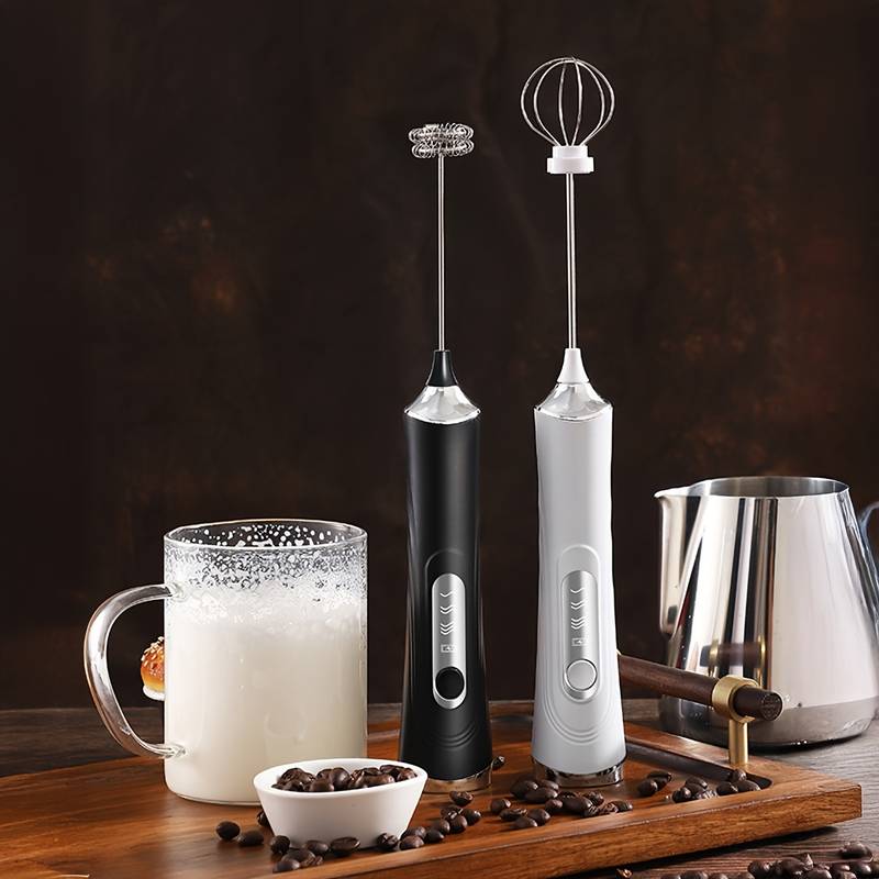 電動ミルク泡立て器 + エッグビーター ワイヤレス Type - Coffee Tea Milk のレビューと価格