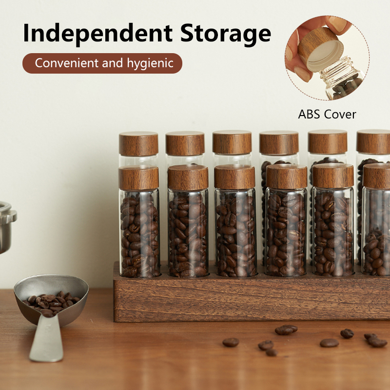 ZIRKUS コーヒー豆収納容器チューブディスプレイラックテ - Coffee Tea Containers のレビューと価格