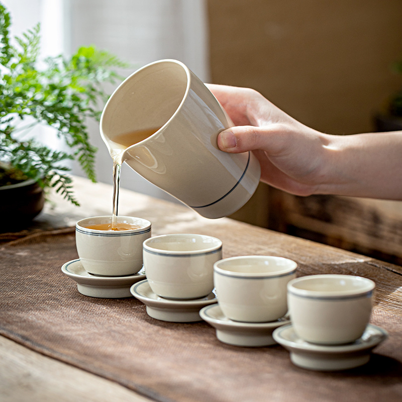 Chanshova-中国のミニマリストスタイルのセラミックテ - Tea Coffee Pot Set のレビューと価格