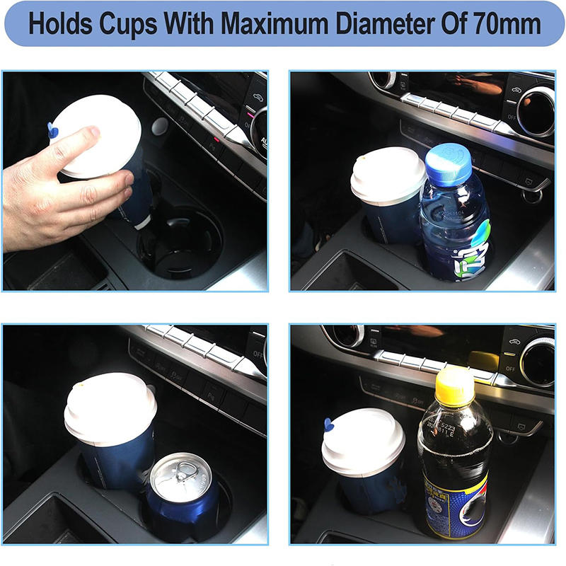 車用ブラックカップホルダー灰皿アロマセラピー浄化器コーヒーカ - Coffee Tea Holder のレビューと価格