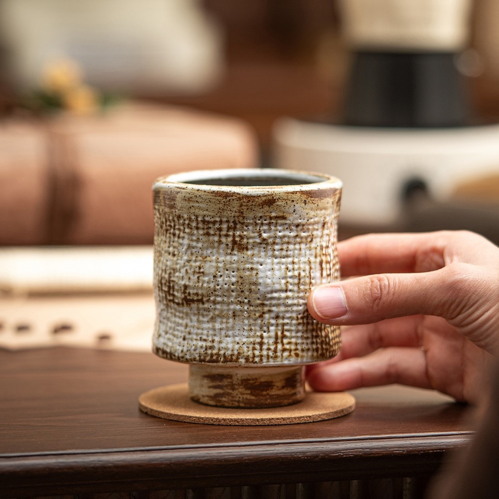 ヴィンテージ日本製陶器コーヒーマグ クリエイティブラテカップ - Coffee Tea Latte のレビューと価格