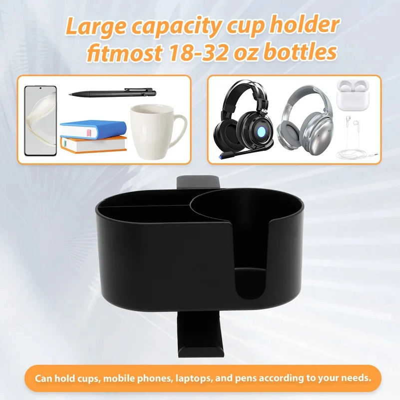 4 in 1デスクカップホルダー、ヘッドホンハンガー、ユニバ - Coffee Tea Holder のレビューと価格