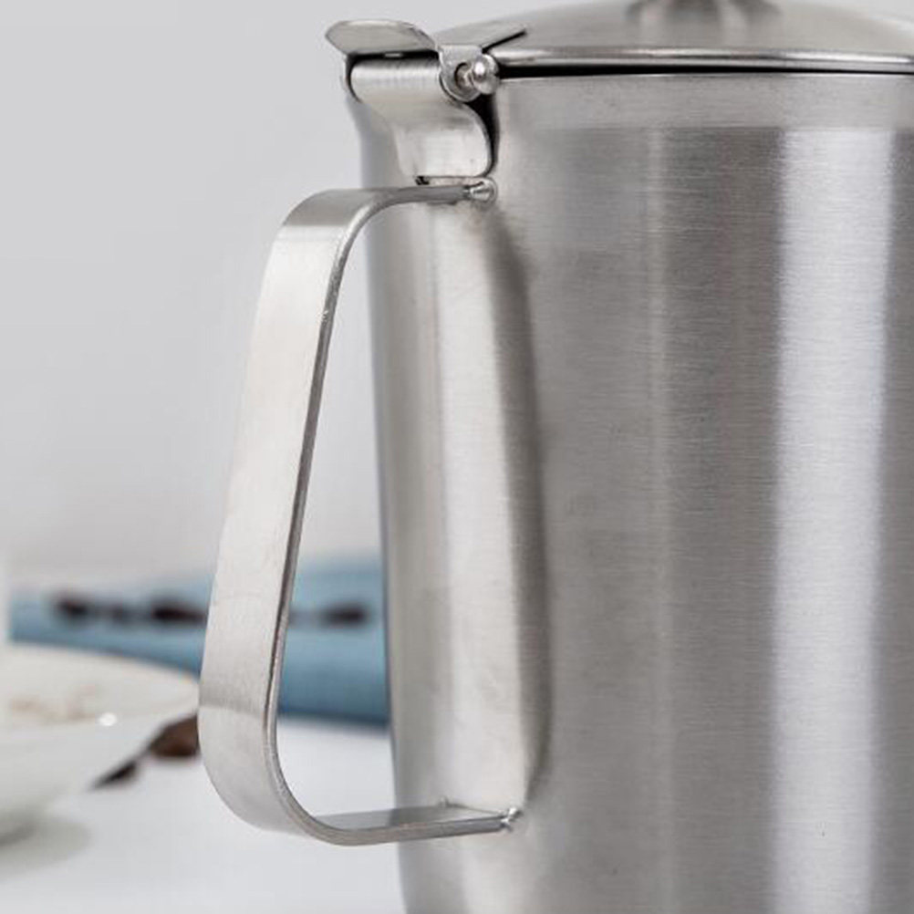 700ml ステンレス製計量カップ 蓋付き 目盛り付き ラテ - Coffee Tea Latte のレビューと価格