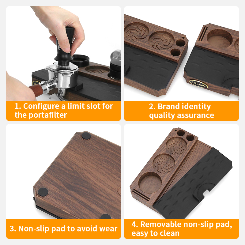 コーヒータンピングステーションスタンドポルタフィルターホルダ - Coffee Tea Holder のレビューと価格