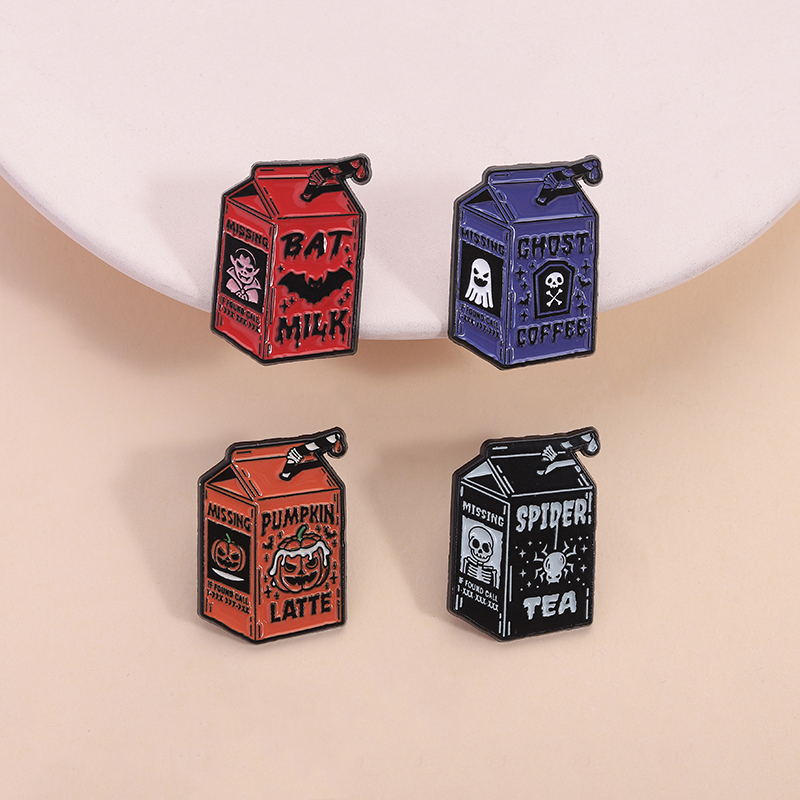 ハロウィン怖いドリンクエナメルピンゴーストコーヒーパンプキン - Coffee Tea Latte のレビューと価格