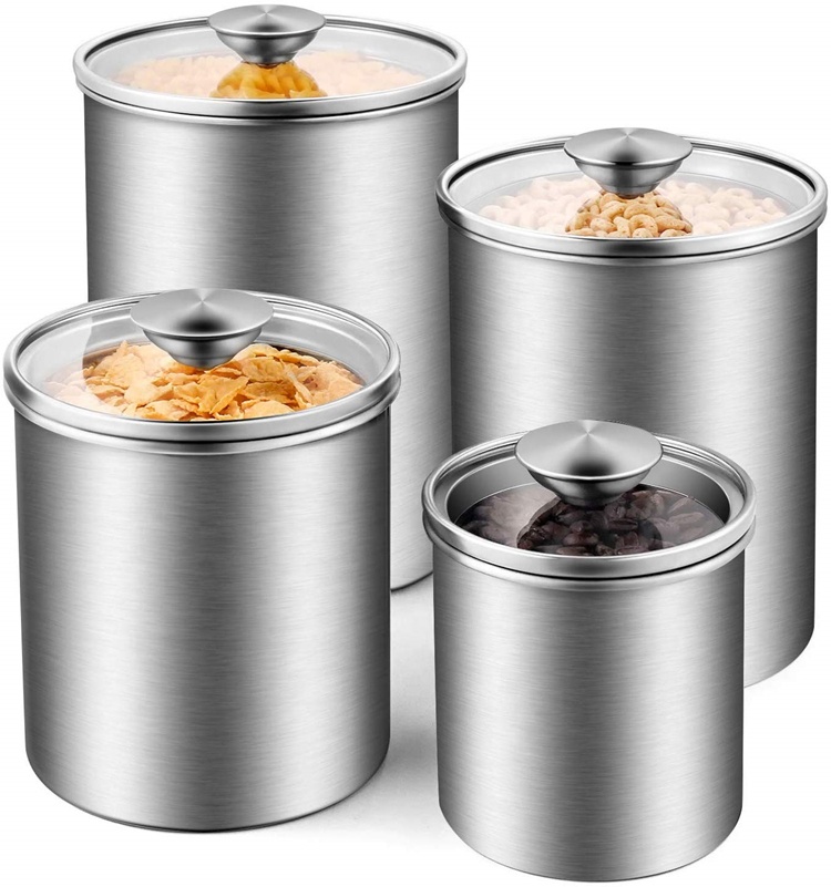 食品保存容器 茶葉 コーヒー 砂糖 小麦粉 密閉 キッチン  - Coffee Tea Containers のレビューと価格
