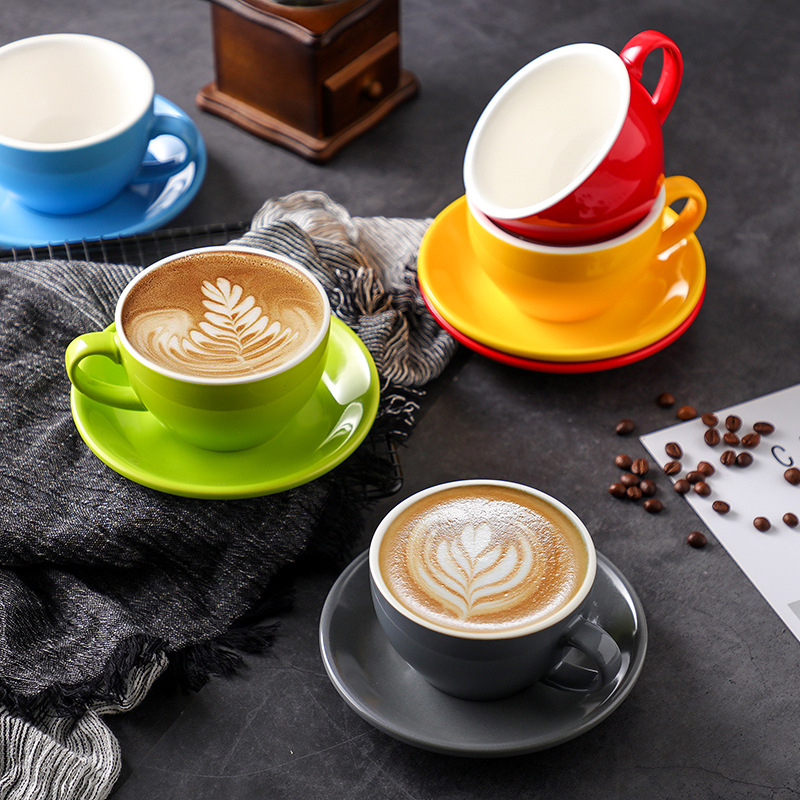 250 ミリリットル肥厚カップ大容量クリエイティブラテアート - Coffee Tea Latte のレビューと価格